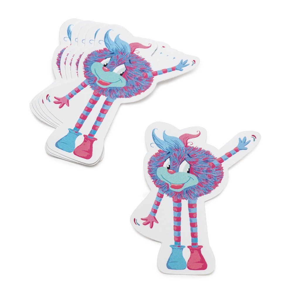 Ommschi Yoga-Sticker – 20er-Set (gemischt) Ommschi Yoga-Sticker Stern Motiv